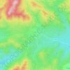 Eptagoneia topographic map, elevation, terrain