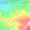 Sicini topographic map, elevation, terrain