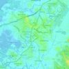 Biringkanaya topographic map, elevation, terrain