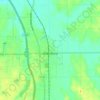 Scottsburg topographic map, elevation, terrain
