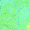 Krueng Barona Jaya topographic map, elevation, terrain