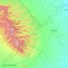 Cerralvo topographic map, elevation, terrain