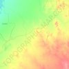 Yannarie topographic map, elevation, terrain
