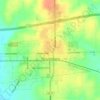 Schulenburg topographic map, elevation, terrain