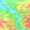 Bayel topographic map, elevation, terrain