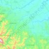 San Juan Cotzocón topographic map, elevation, terrain