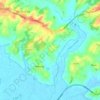 Wartling topographic map, elevation, terrain