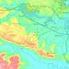 Banjar topographic map, elevation, terrain