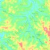 Amarantina topographic map, elevation, terrain
