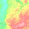 Домбаровский сельсовет topographic map, elevation, terrain