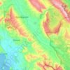 Bashkia Dropull topographic map, elevation, terrain