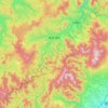 Minamiaizu topographic map, elevation, terrain