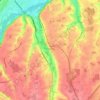 Steinhaus topographic map, elevation, terrain