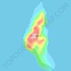 Hall Island topographic map, elevation, terrain