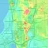 City Of Kwinana topographic map, elevation, terrain