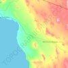 Caborca topographic map, elevation, terrain