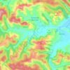 Gemerské Dechtáre topographic map, elevation, terrain