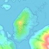Carna topographic map, elevation, terrain