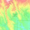 Box-Death Hollow Wilderness topographic map, elevation, terrain