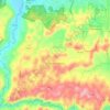 Maricao topographic map, elevation, terrain