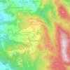 Monteflavio topographic map, elevation, terrain