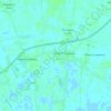 Terrington St. John topographic map, elevation, terrain