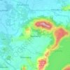Timbuseng topographic map, elevation, terrain