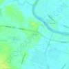 Hoa Phu Commune topographic map, elevation, terrain