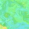 Obukhivka topographic map, elevation, terrain