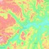 Almenara topographic map, elevation, terrain