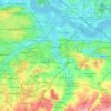 Dartford topographic map, elevation, terrain