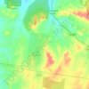 Lockwood South topographic map, elevation, terrain