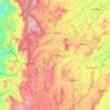 Muramvya topographic map, elevation, terrain