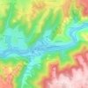 Bouillac topographic map, elevation, terrain