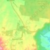 D'aguilar topographic map, elevation, terrain