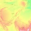 Murzuq topographic map, elevation, terrain