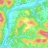Elkview topographic map, elevation, terrain