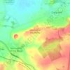 Clipston topographic map, elevation, terrain