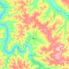 Bariri topographic map, elevation, terrain