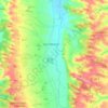 Saint-Médard topographic map, elevation, terrain