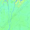 Air Salek topographic map, elevation, terrain