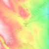 Dadaab topographic map, elevation, terrain