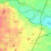 Manfield topographic map, elevation, terrain
