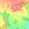 Mount Egerton topographic map, elevation, terrain