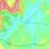 Carrick topographic map, elevation, terrain