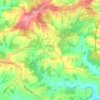Catsfield topographic map, elevation, terrain