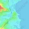 Shellharbour topographic map, elevation, terrain