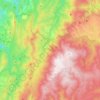 Văliug topographic map, elevation, terrain