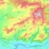 Oberthal topographic map, elevation, terrain