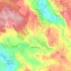 Monterey topographic map, elevation, terrain